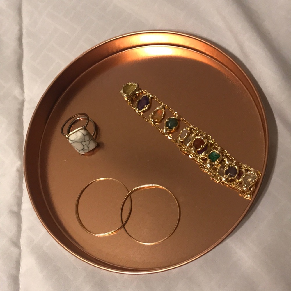Copper Catch-All Jewelry Dish✨